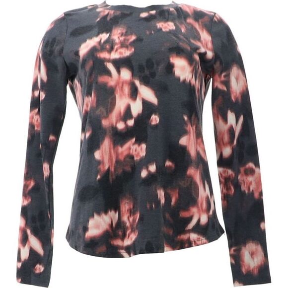 zuda Pullover Curved Hem Top - Picture 2 of 4